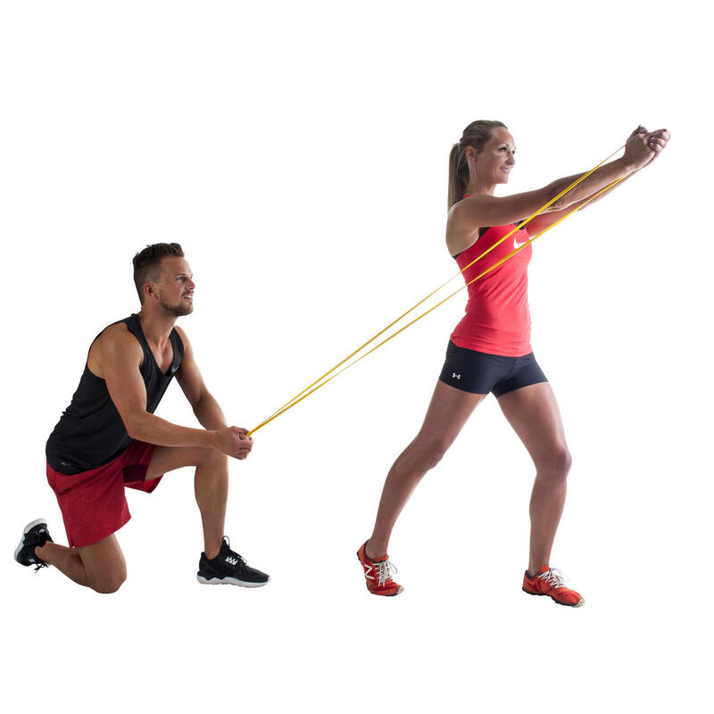 Pure2Improve Pro Resistance Band Light - Erősítő Gumipánt sárga