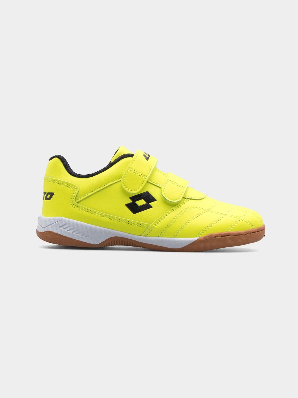Chaussures football Lotto Pacer T enfant jaune 4/7