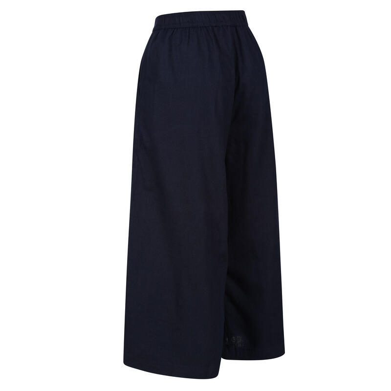 Pantalones Culottes Madley para Mujer Marino