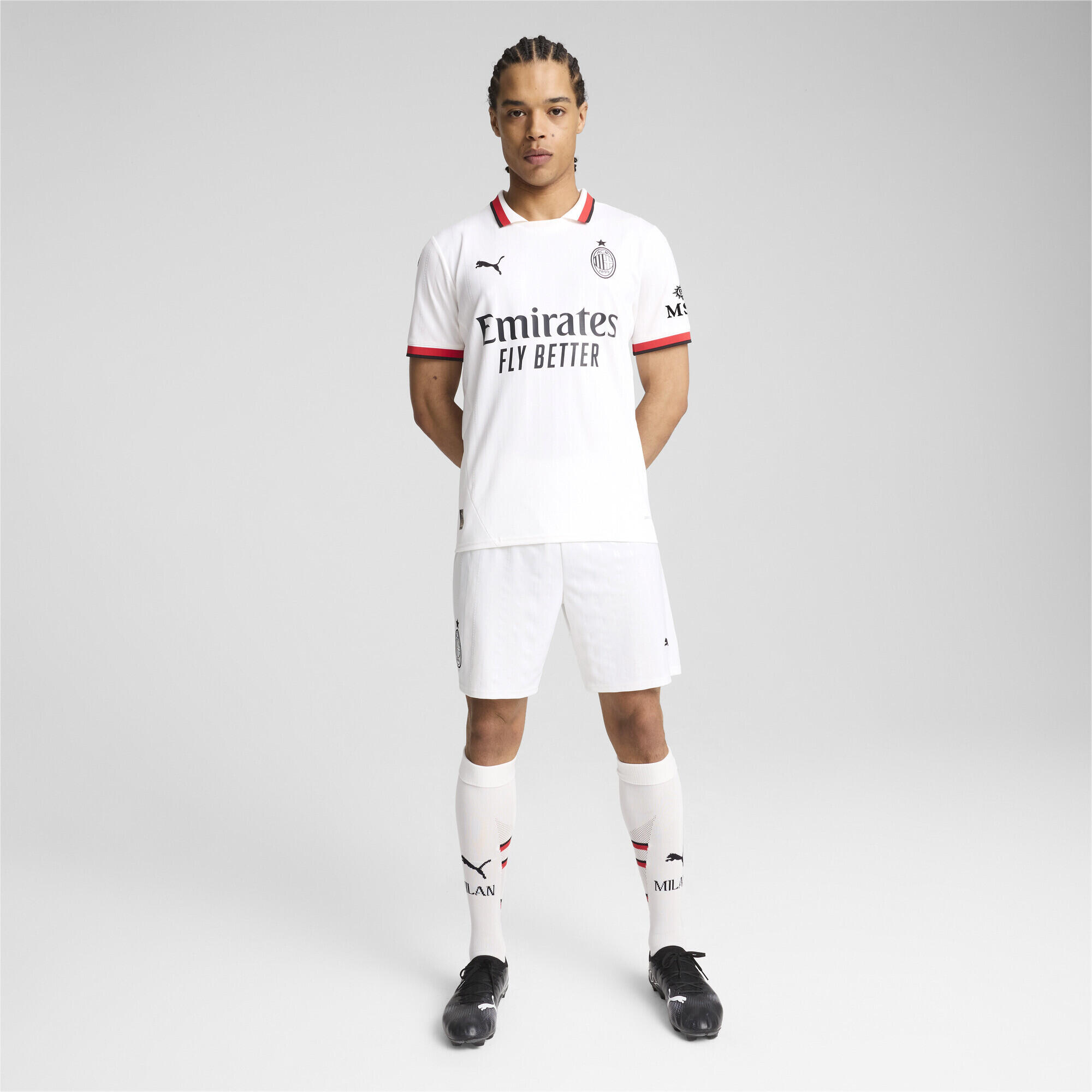 Maillot Away 24/25 AC Milan Homme PUMA White 6/7