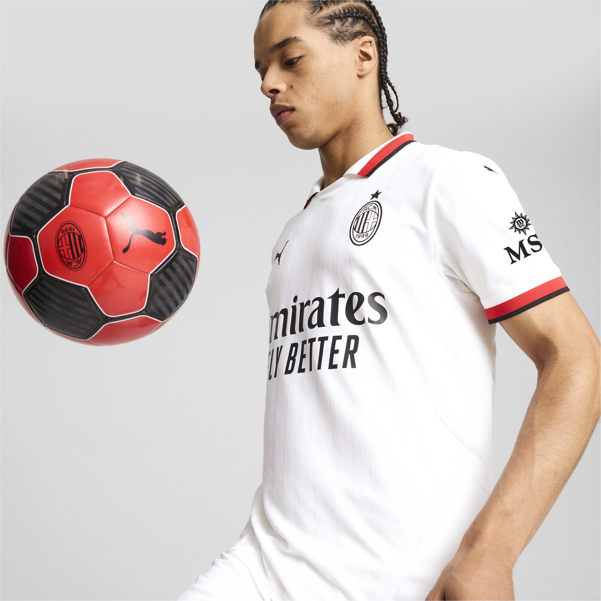 Maillot Away 24/25 AC Milan Homme PUMA White 3/7
