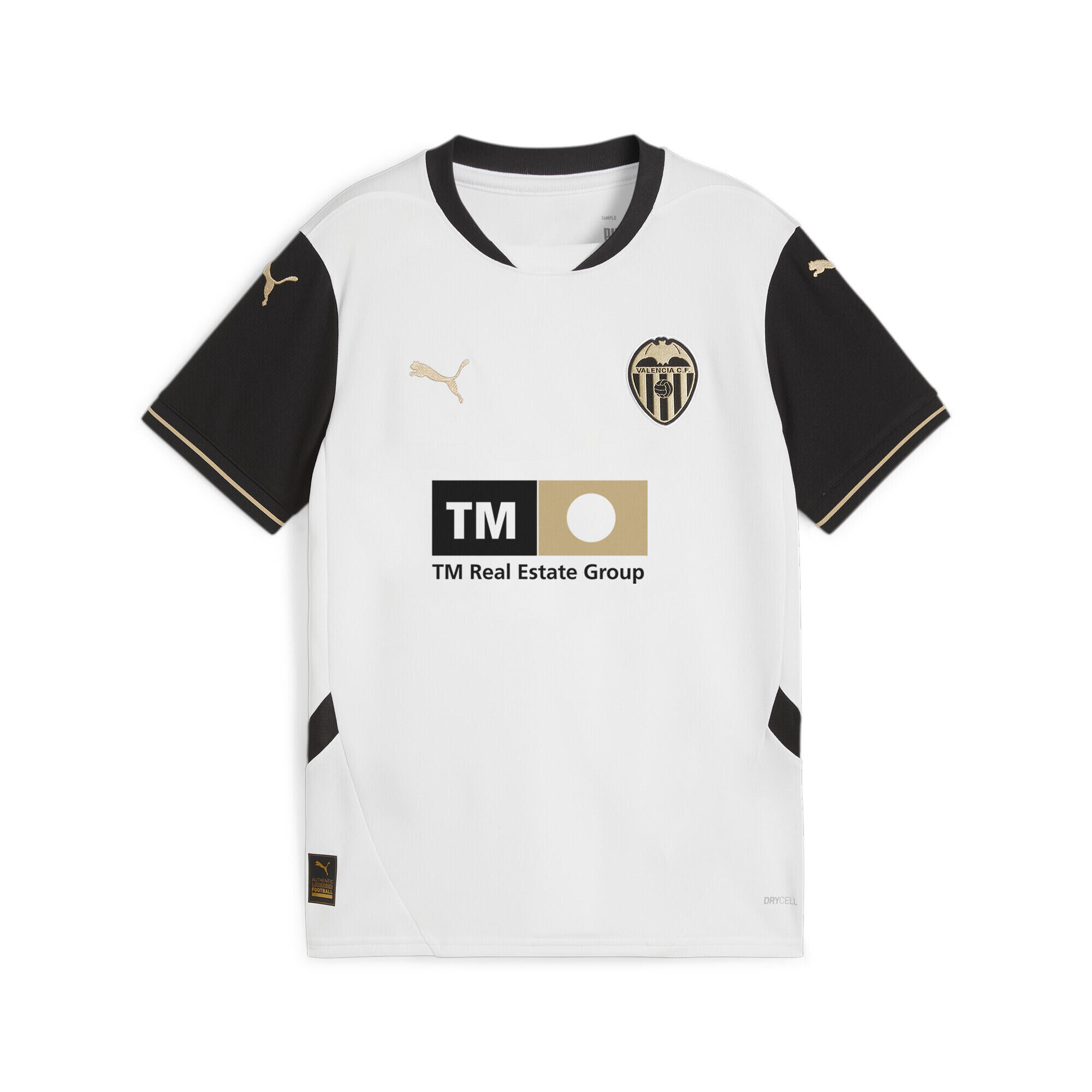 Dětský fotbalový dres FC Valencia 24/25 PUMA White Black 5/7