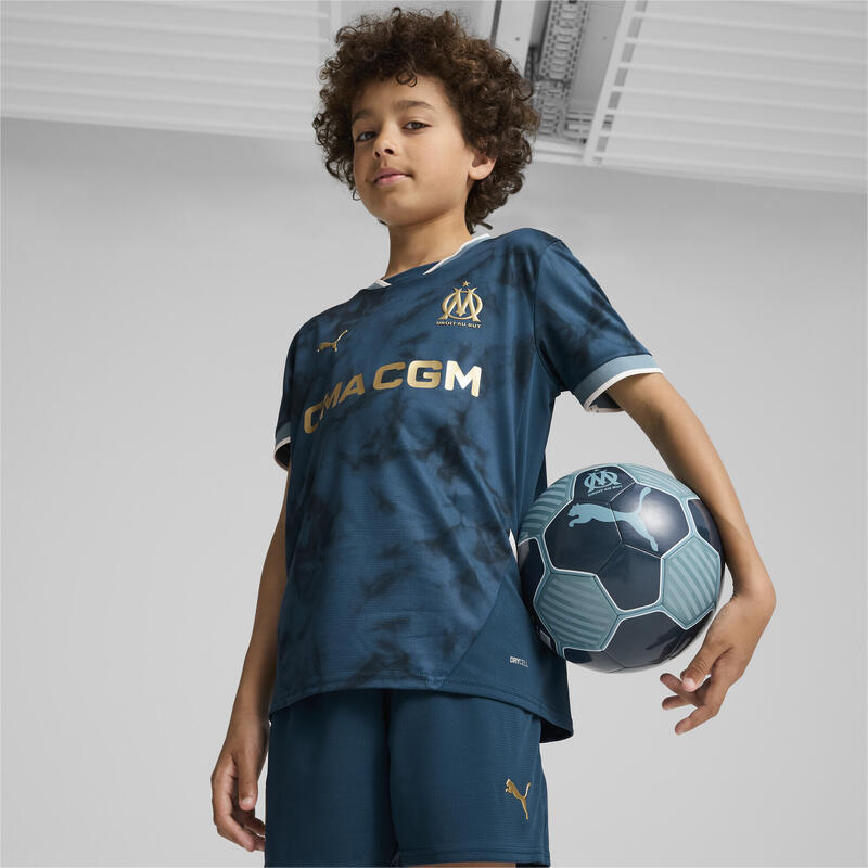 Camiseta Olympique de Marseille 2.ª equipación 24/25 Niño PUMA