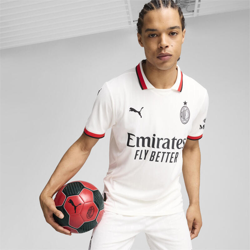 Męska koszulka wyjazdowa AC Milan 24/25 PUMA White