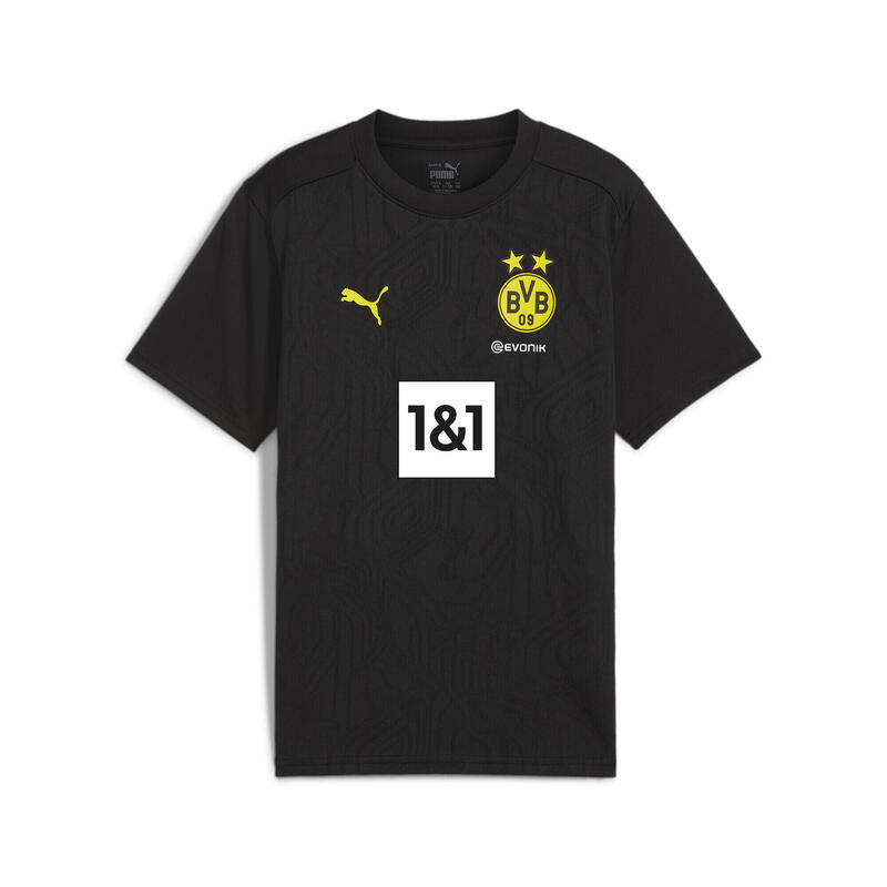 Borussia Dortmund trainingsshirt voor jongeren PUMA Black Faster Yellow