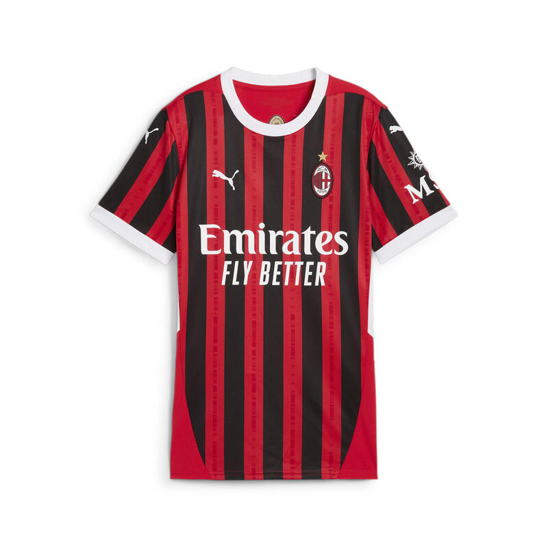 AC Milan 24/25 thuisshirt voor dames PUMA For All Time Red Black