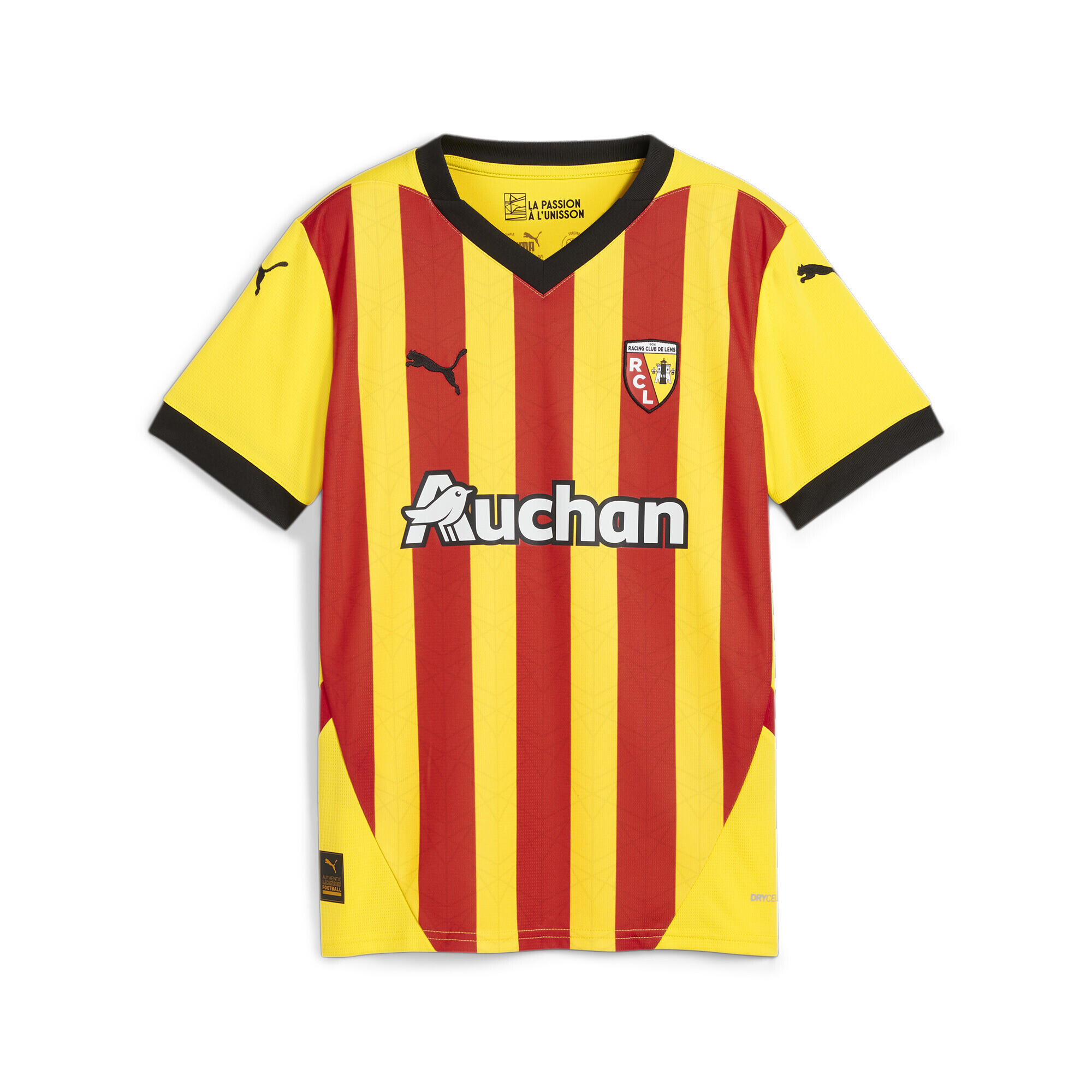 PUMA Dětský fotbalový dres FC Lens 24/25 PUMA Pelé Yellow Red