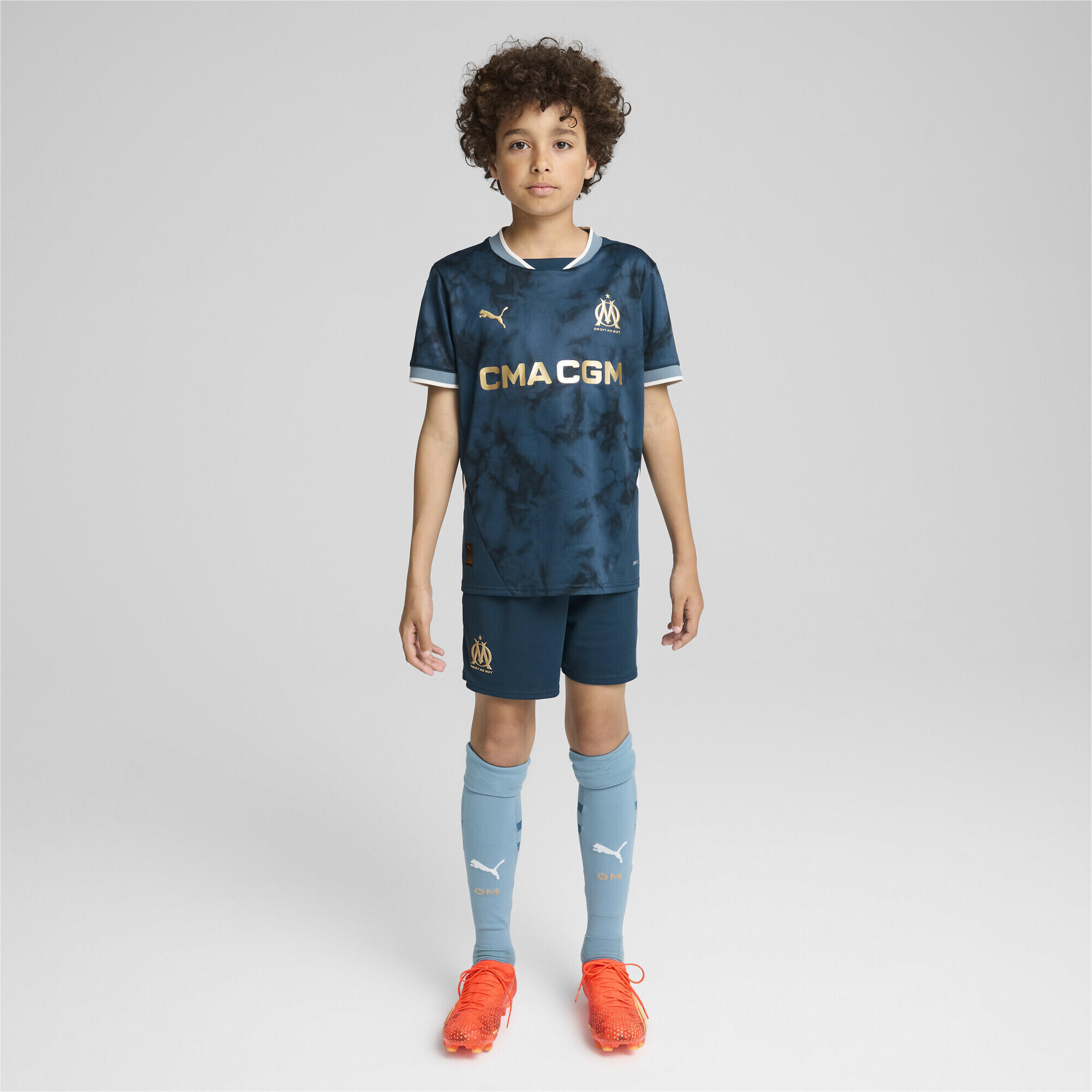 Maglia gara Away Olympique de Marseille 24/25 per ragazzi PUMA 6/7