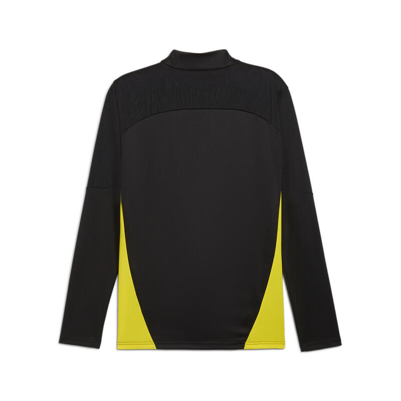 Haut d’entraînement à 1/4 zip Borussia Dortmund Homme PUMA Black Faster Yellow