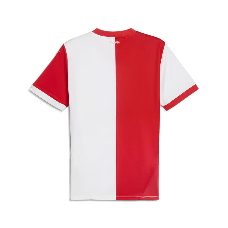 Fotbalový dres SK Slavia Praha 24/25 pro dospělé PUMA White Red