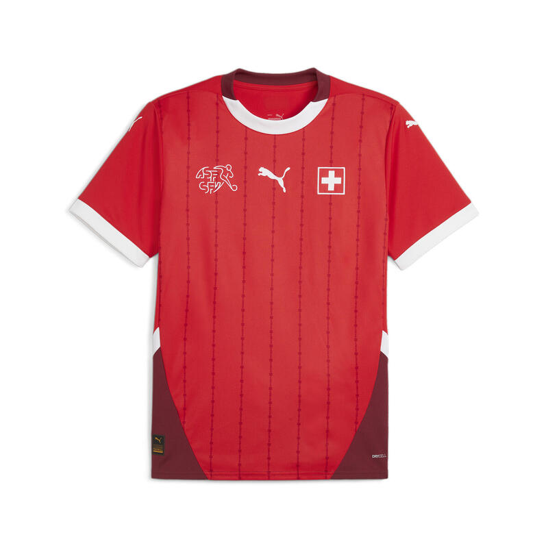 Zwitserland Voetbal 2024 thuisshirt voor heren PUMA Red Team Regal