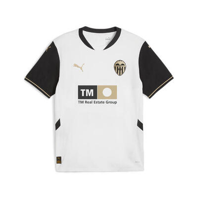Valencia cf 24/25 thuisshirt voor heren puma white black