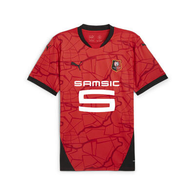 Stade Rennais F.C. 24/25 Maglia gara Home 24/25 da uomo PUMA Red Black