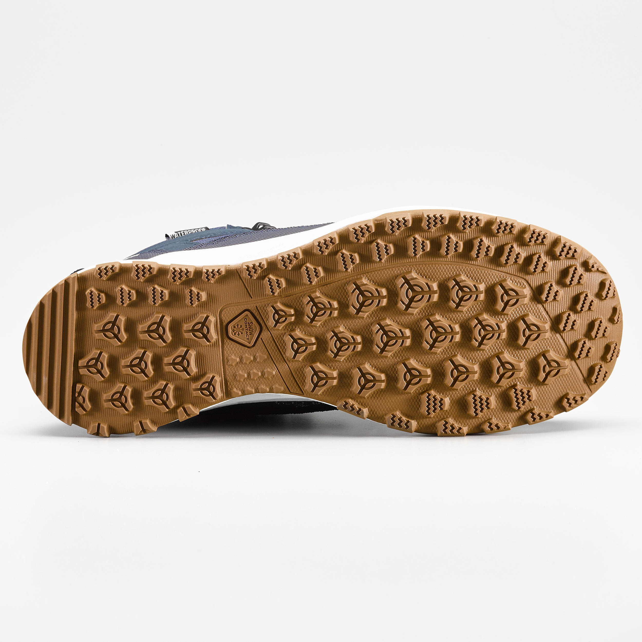 Chaussures de randonnée imperméables femme NH500 Mid bleu 5/7