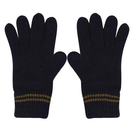 Gants Tricotés Motif/style À Rayures BALTON Homme (Marron Clair)