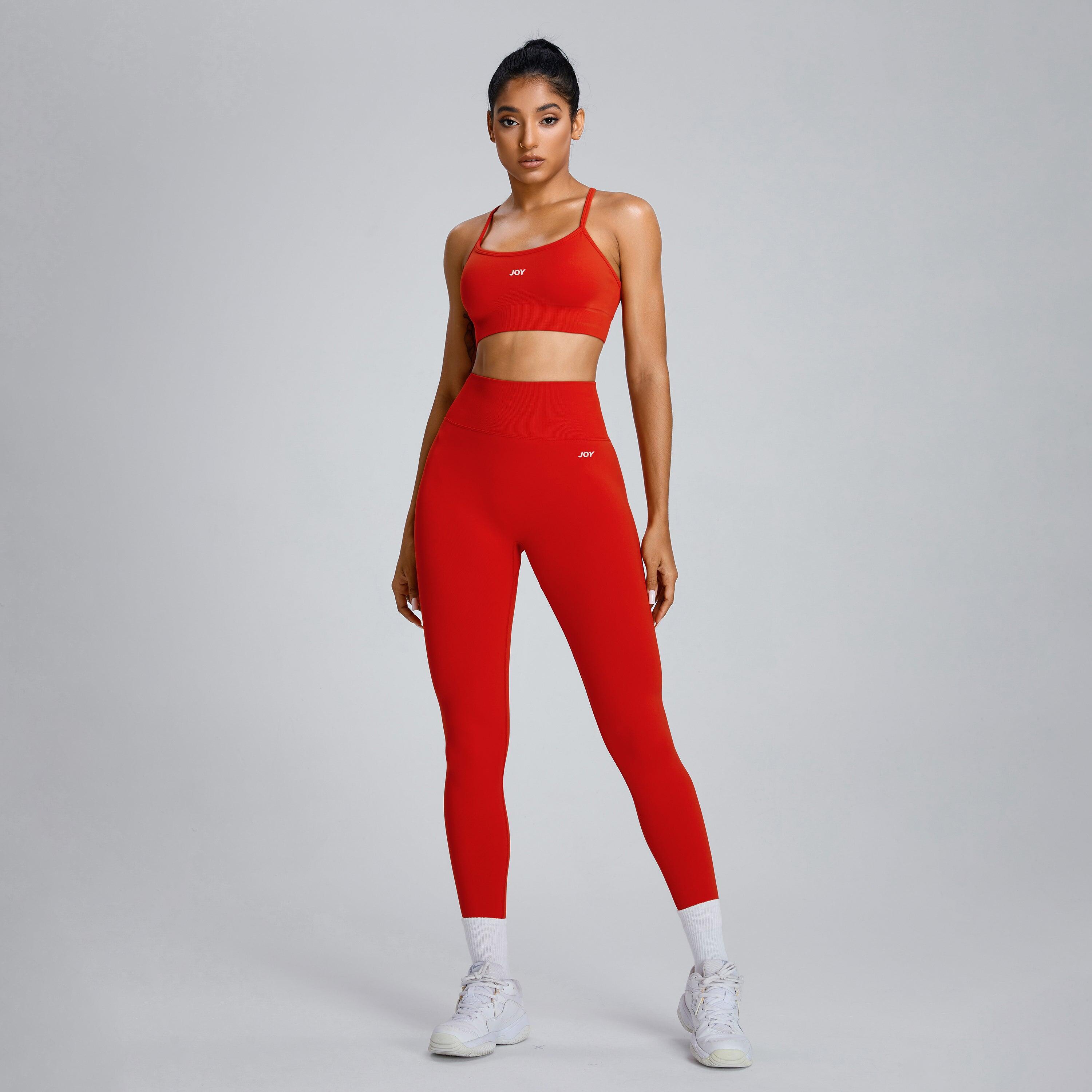 Legging Sculpt Scrunch - Rouge 5/5