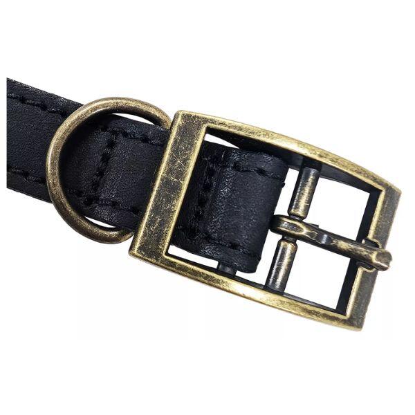 HugglePets Legacy Leather Dog Collar 4/7