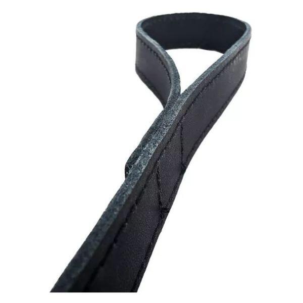 HugglePets Legacy Leather Dog Lead 3/4