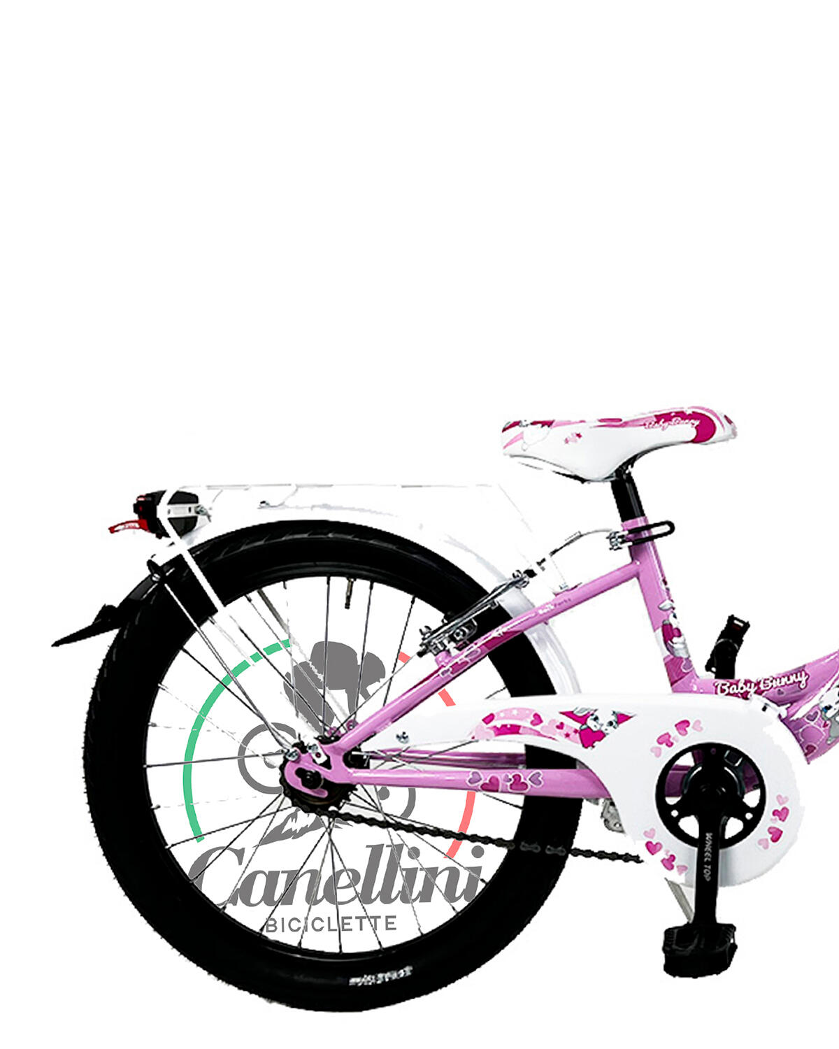 Kinderfahrrad Canellini VENERE 20" BABY BUNNY - Rosa 3/3