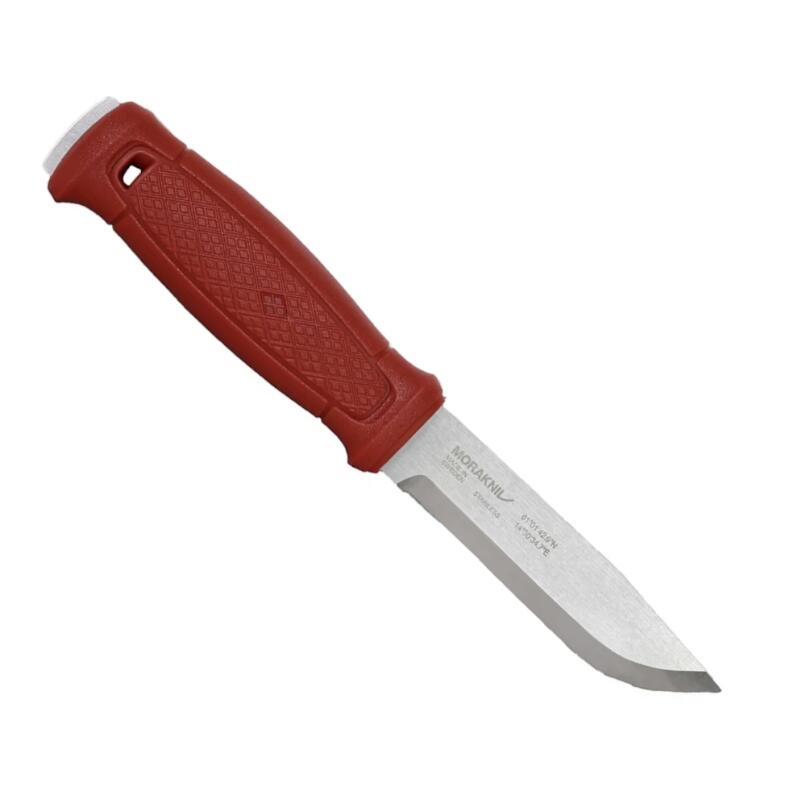 Survivalmes Garberg Dala Red met Polymer schede - Rood 3/4