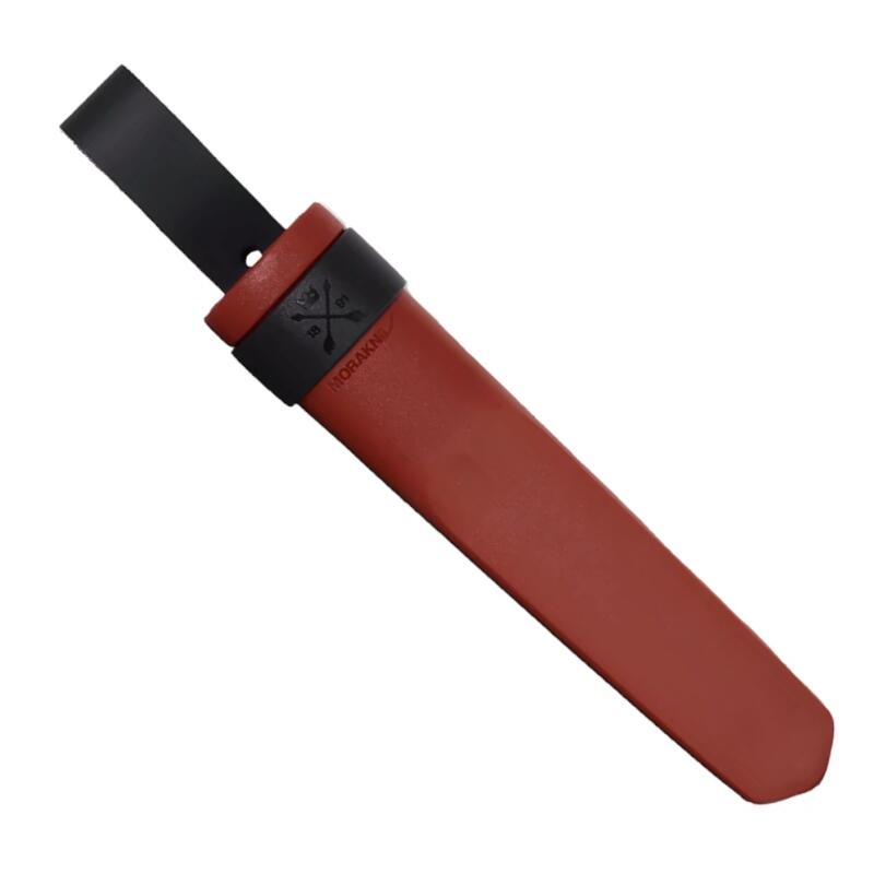Survivalmes Garberg Dala Red met Polymer schede - Rood 2/4