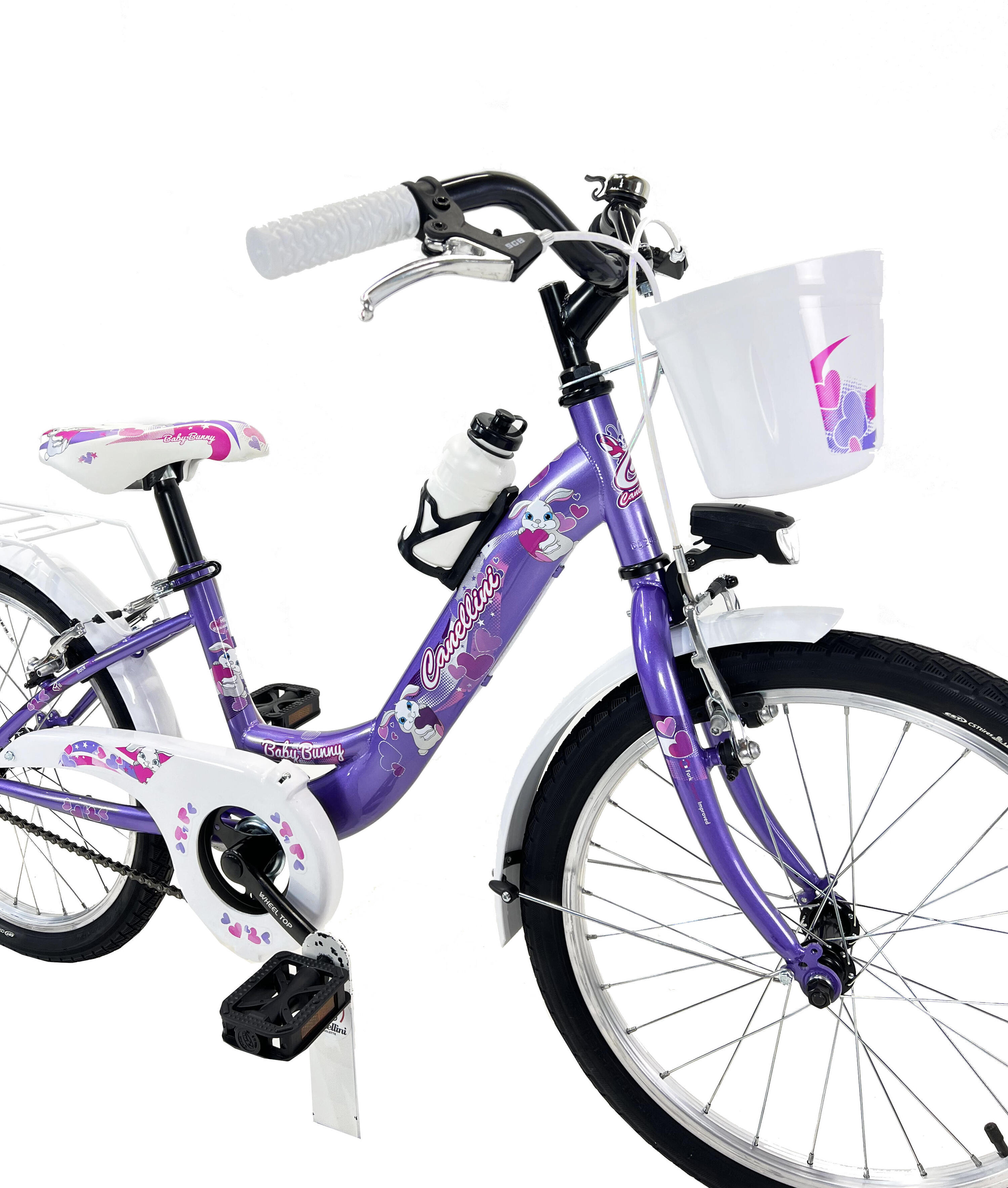 Kinderfahrrad Canellini VENERE 20" BABY BUNNY - Violett 2/3