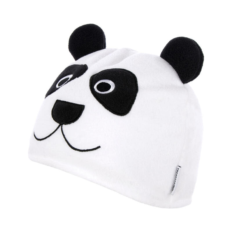 Bamboo Panda Mütze Kinder Weiß