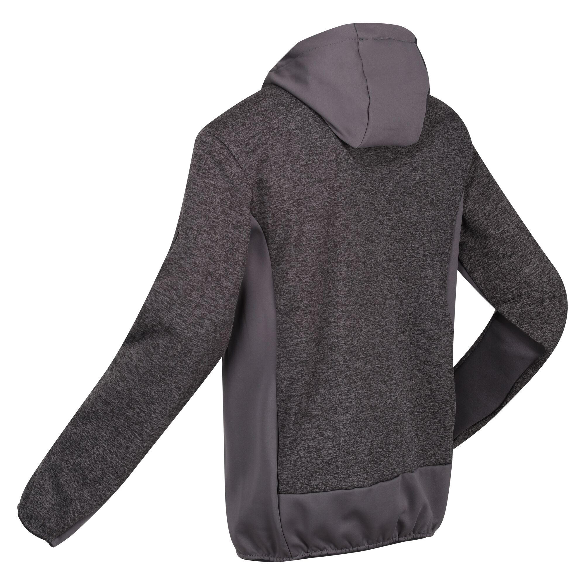 Giacca Soft Shell Uomo Regatta Bresdon Grigio Scuro 4/5