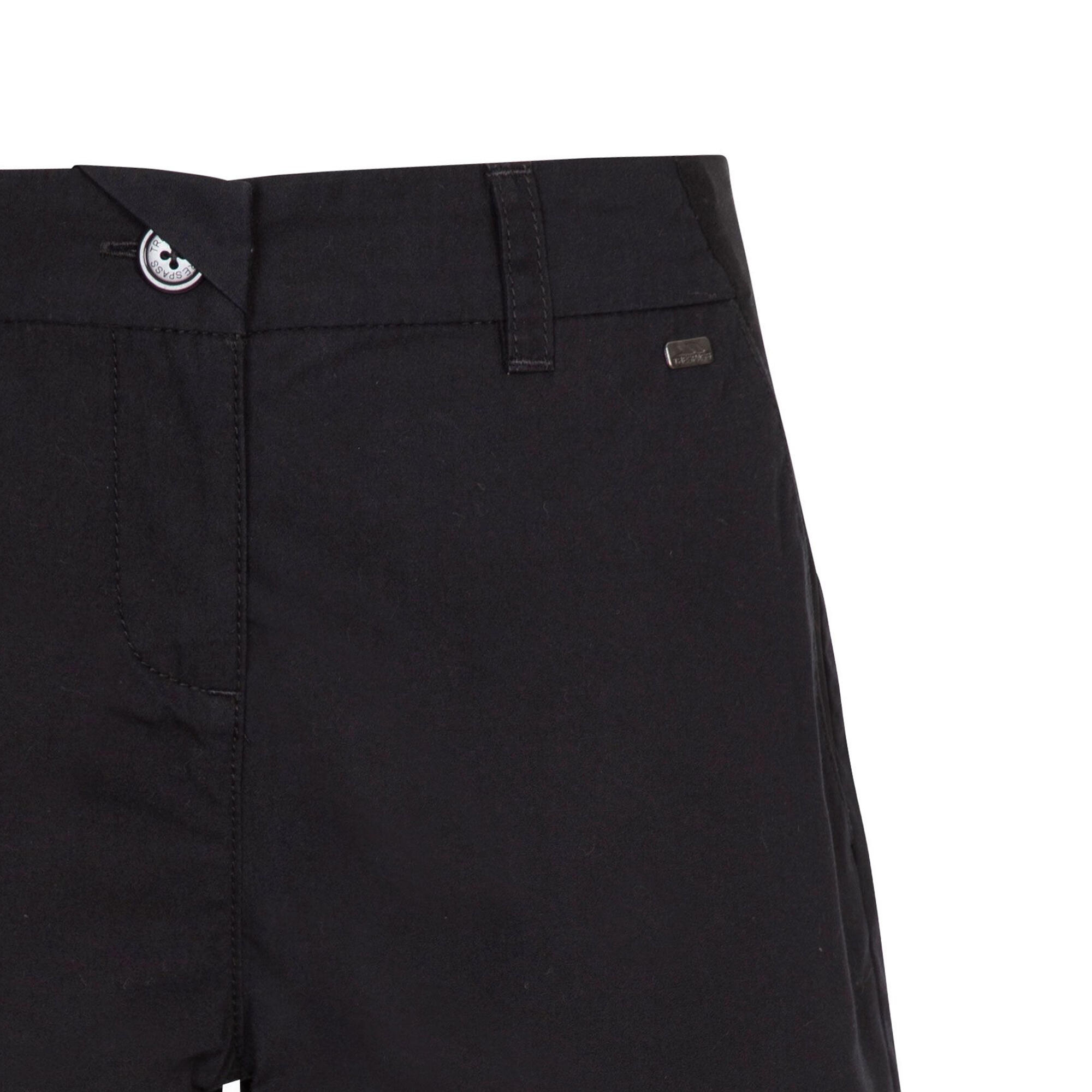 Pantaloncini Trekking Donna Trespass Scenario Nero 3/4