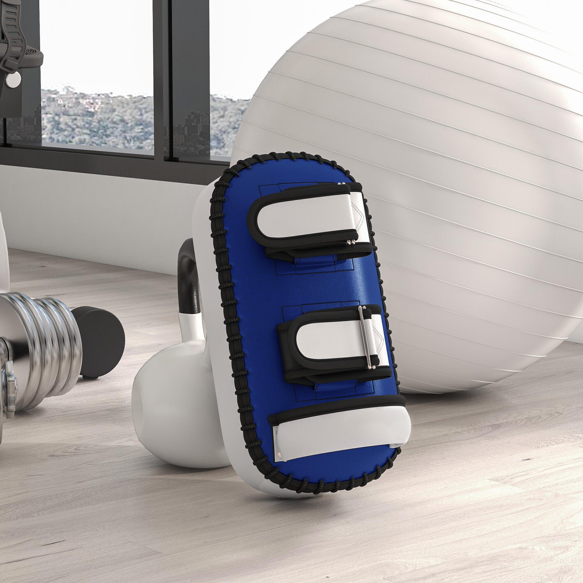 SPORTNOW Colpitore Boxe e Muay Thai Imbottito in EPE e PU Blu 7/7