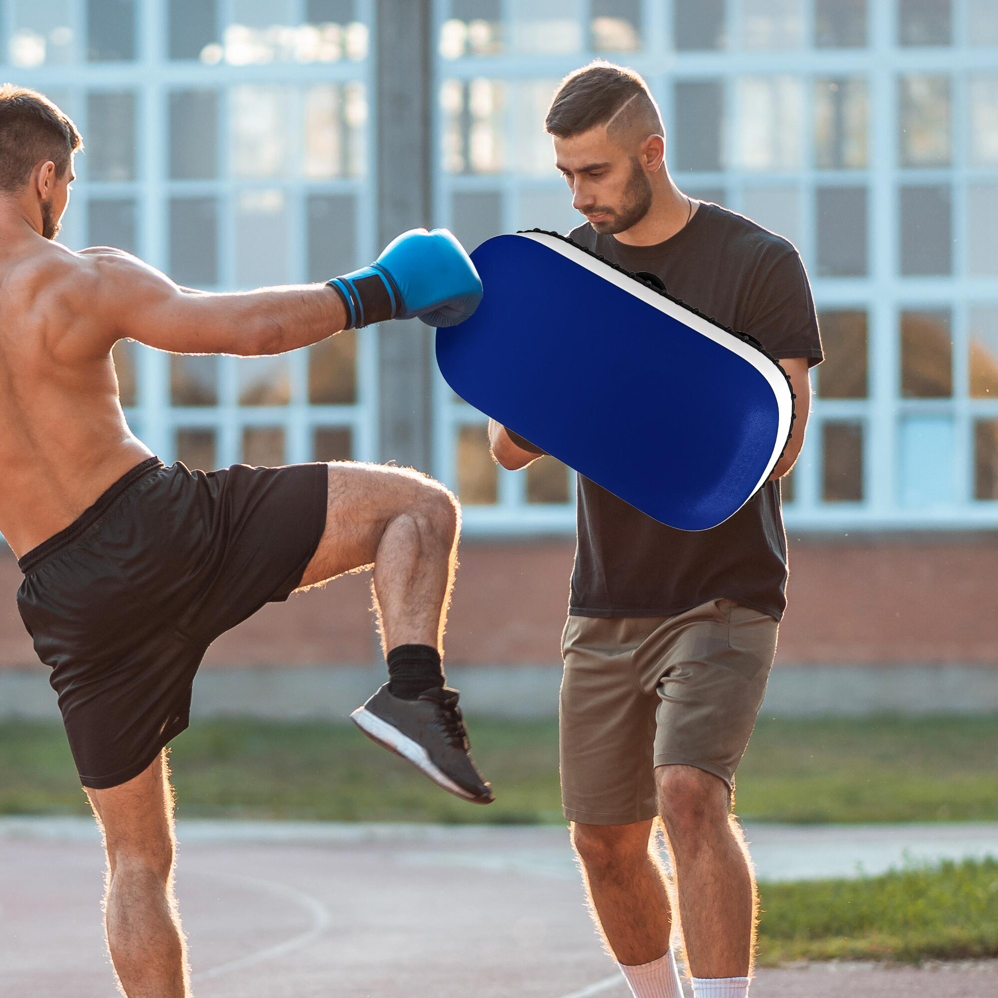 SPORTNOW Colpitore Boxe e Muay Thai Imbottito in EPE e PU Blu 2/7