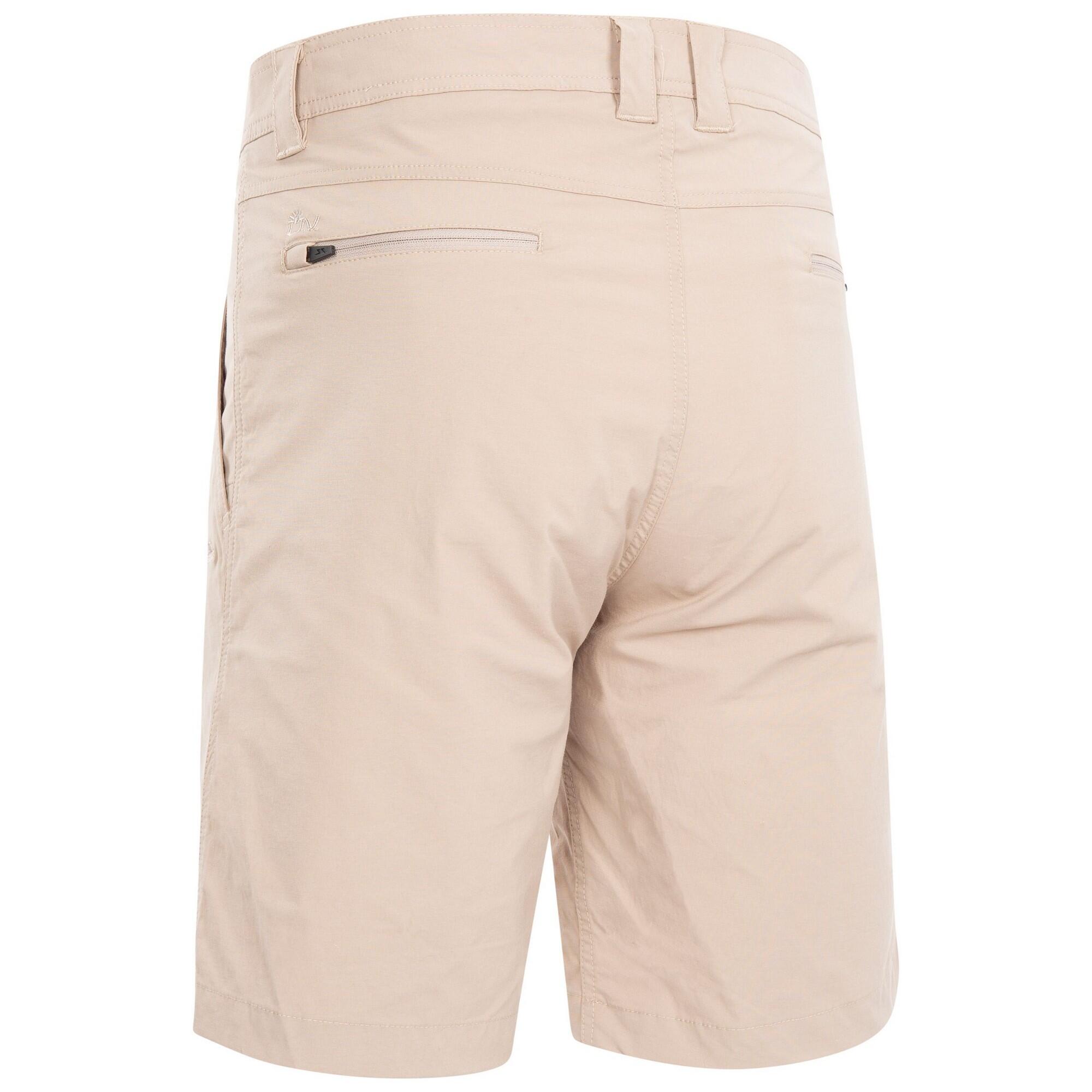 Pantaloncini Cargo Uomo Trespass Runnel Latte D'Avena 2/4