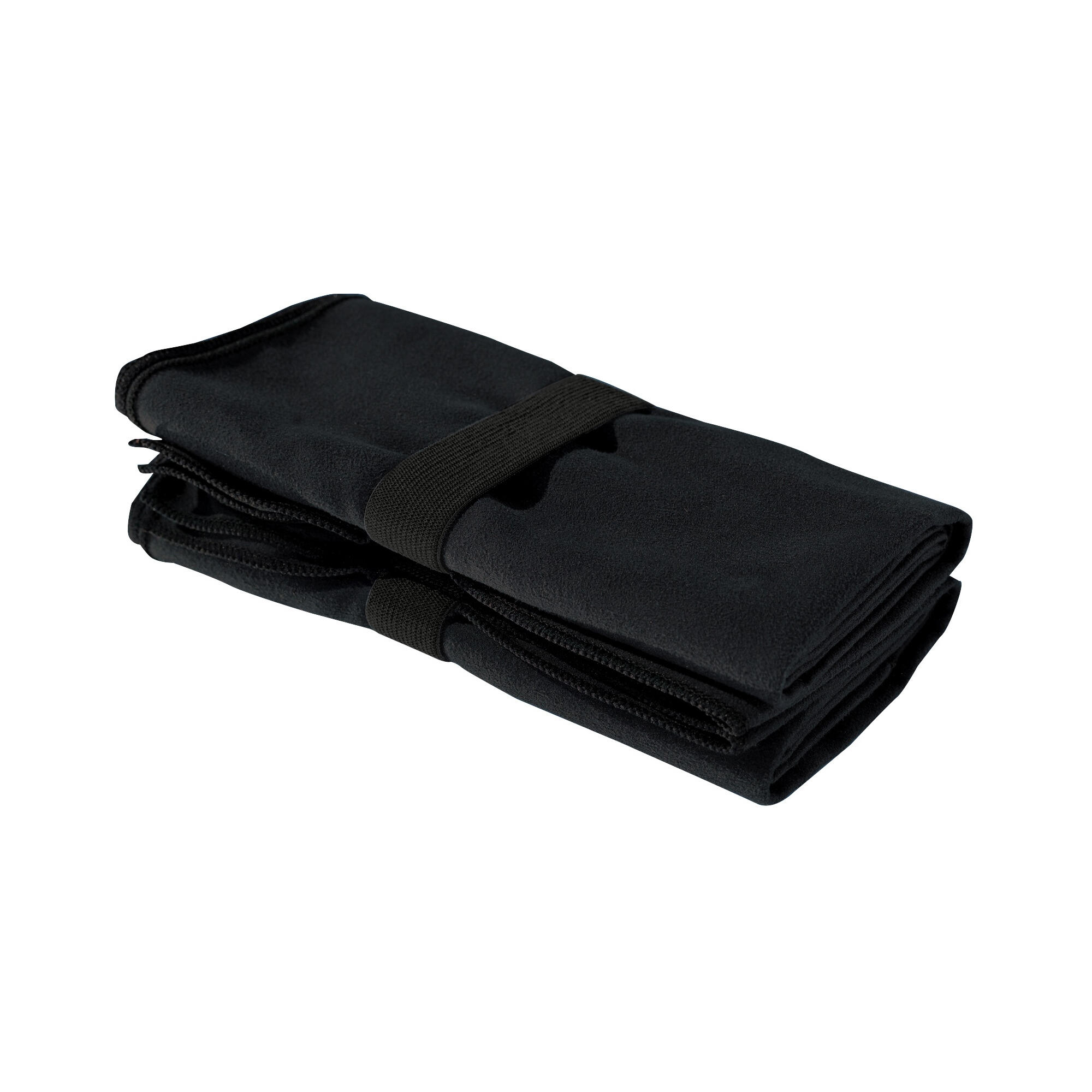 Tri Dri Serviette De Fitness En Microfibre (Noir) 2/3