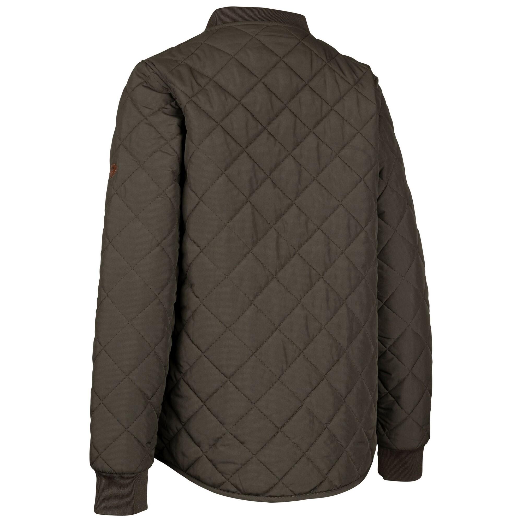 Women's OVERSEE quilted jacket (Dark khaki)