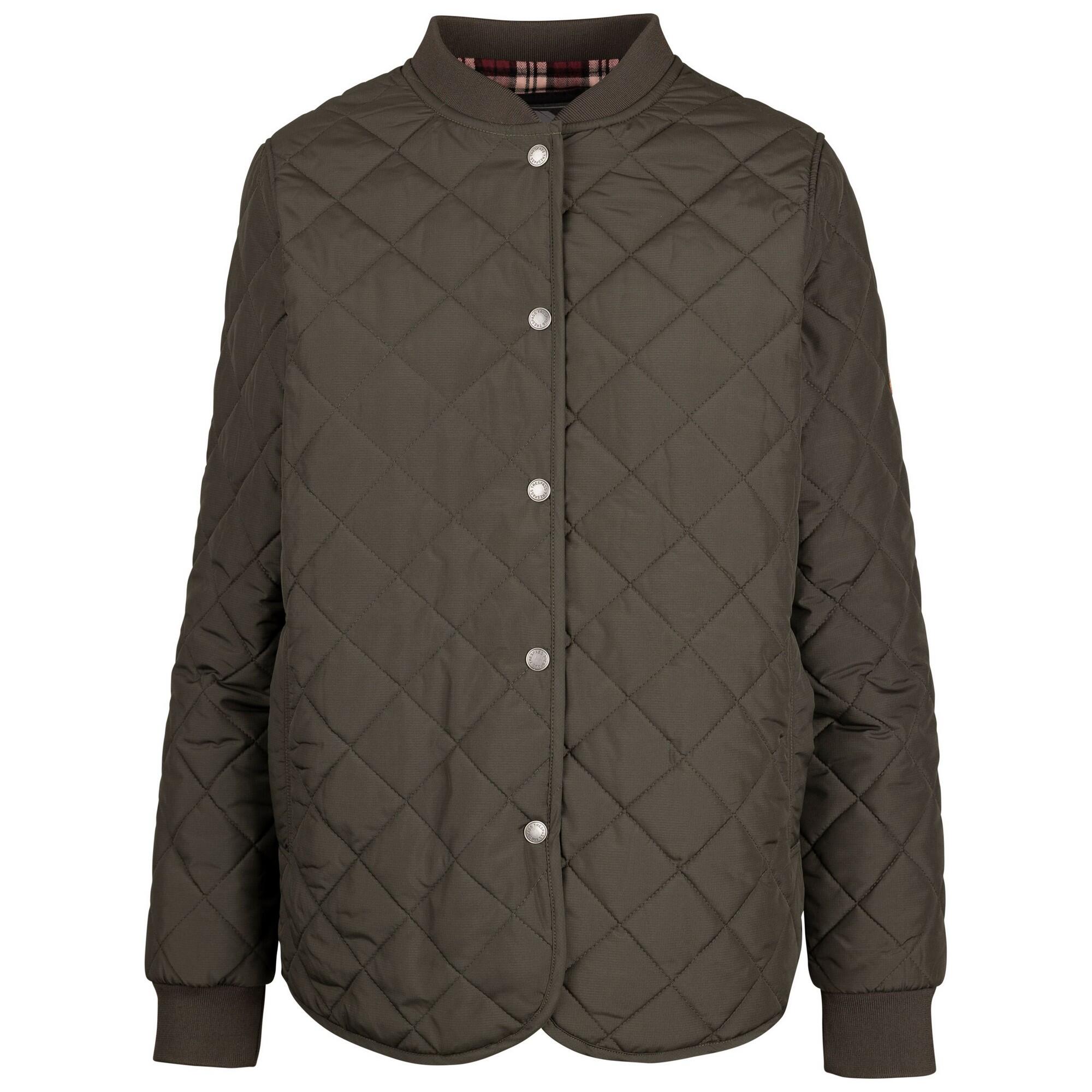 Women's OVERSEE quilted jacket (Dark khaki)