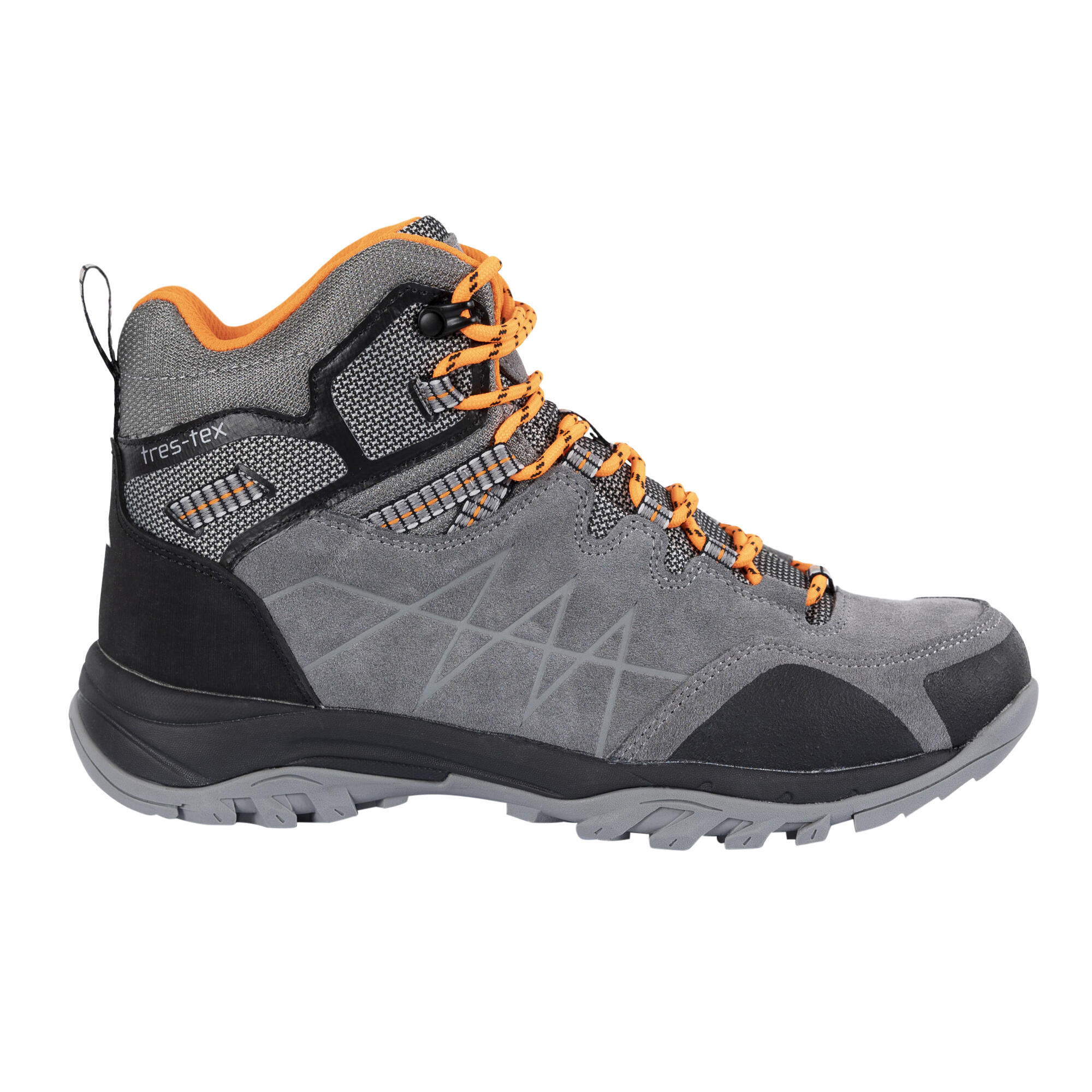 Heren Caelan Suède Wandelschoenen (Grijs) 1/5
