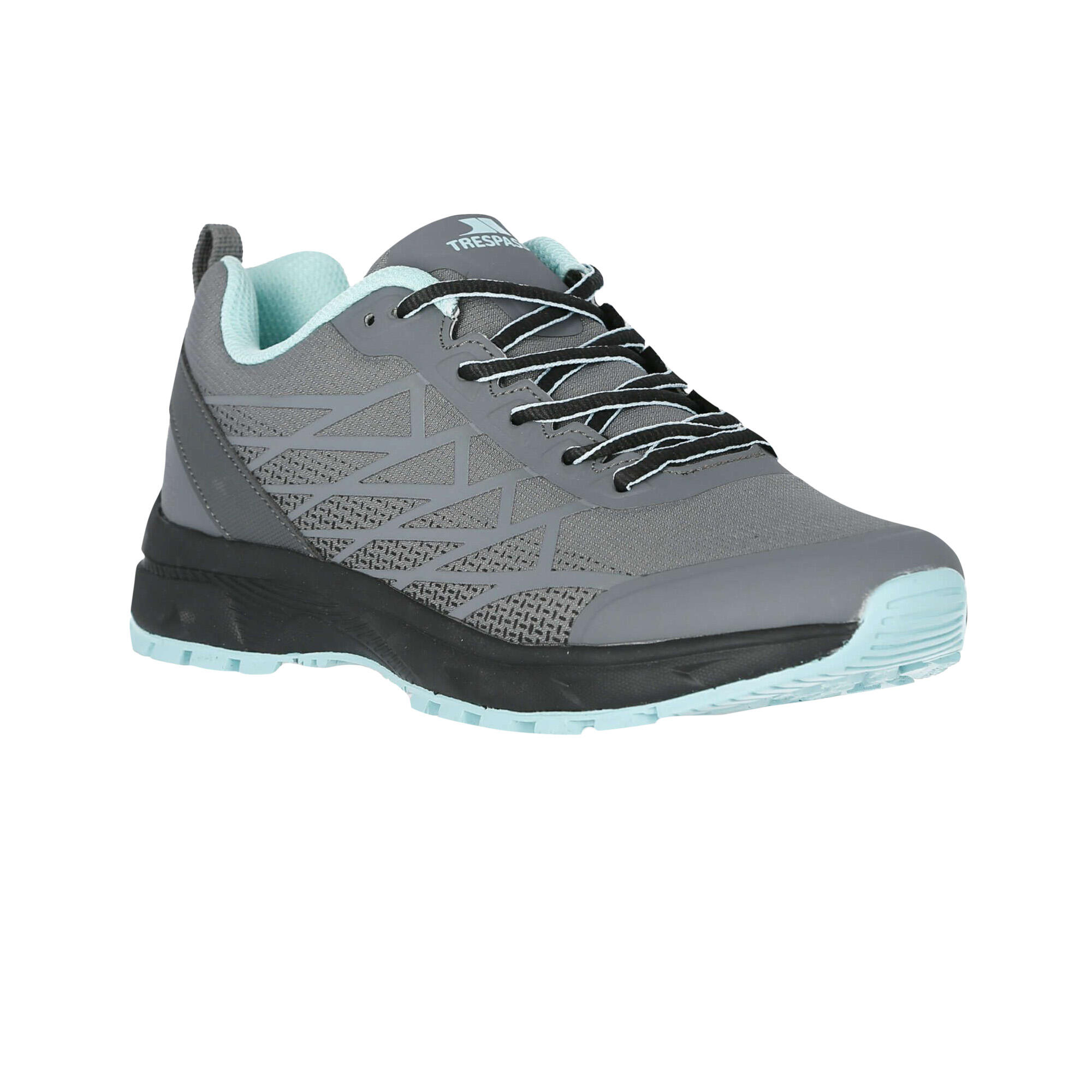 Trespass - Baskets Beatrix Femme (gris) - Chaussures De Sport - Gris - 41 - Decathlon