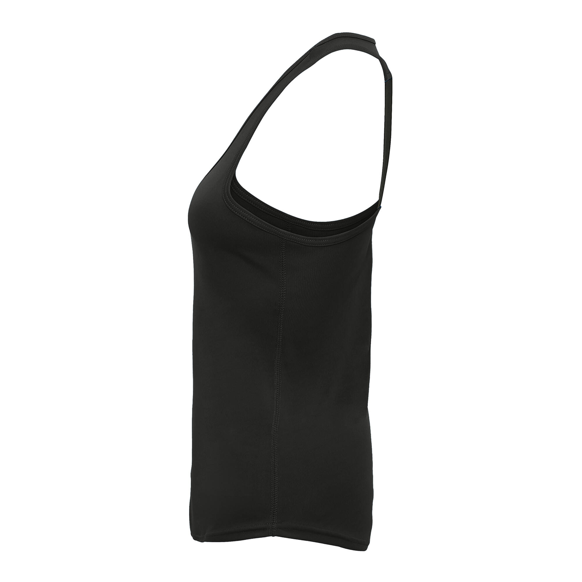 Tri Dri Womens/Ladies Performance Strap Back Vest (Charcoal) 3/3