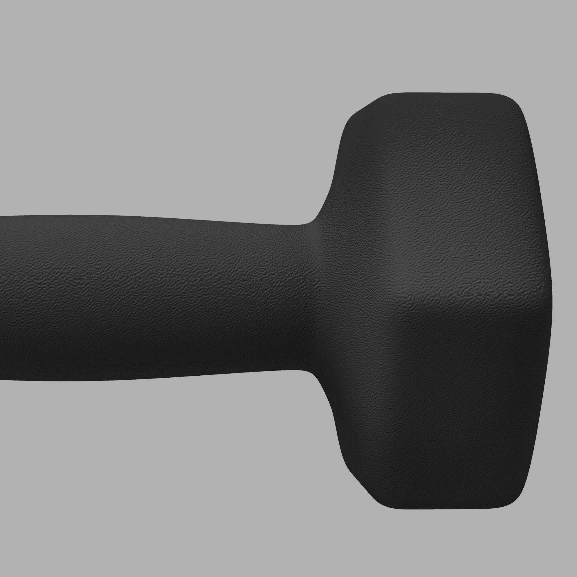 SPORTNOW Set 2 Manubri Esagonali da 2x5 kg 20x9x9 cm Nero 7/7