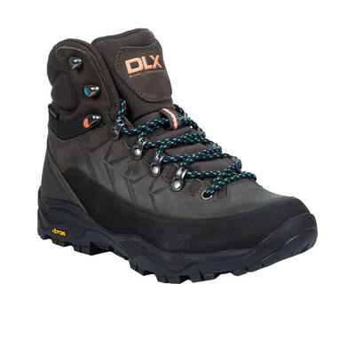 Scarponi Da Trekking Pelle A Grana Donna Trespass Taryn Grigio