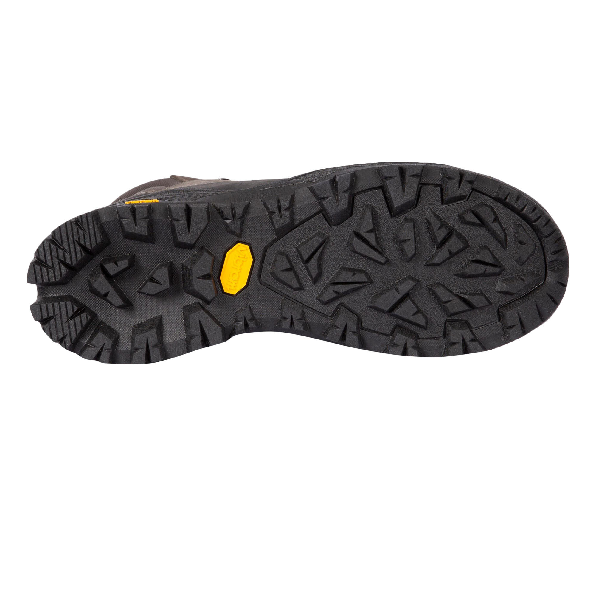 Wanderstiefel "Taryn", Narbiges Leder Damen Grau 2/4