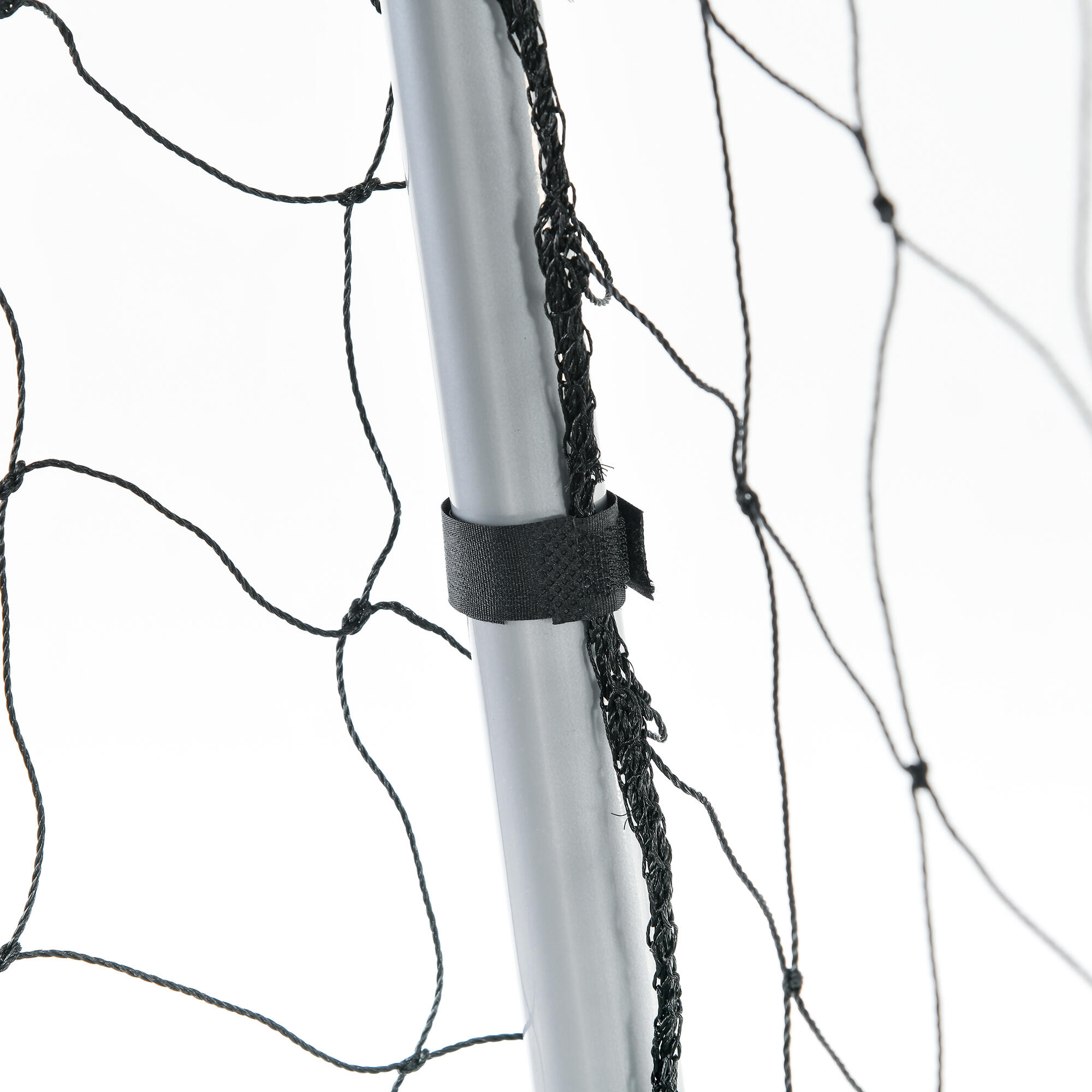 SPORTNOW Porta da Calcio 300x120x200 cm Grigia in PE e Metallo 7/7