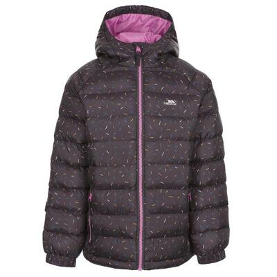 Giacca Ragazze Trespass Lavish Grigio Scuro Stampa