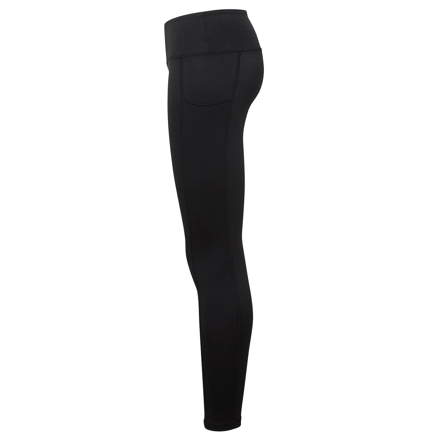 Leggings für Damen Schwarz 3/3