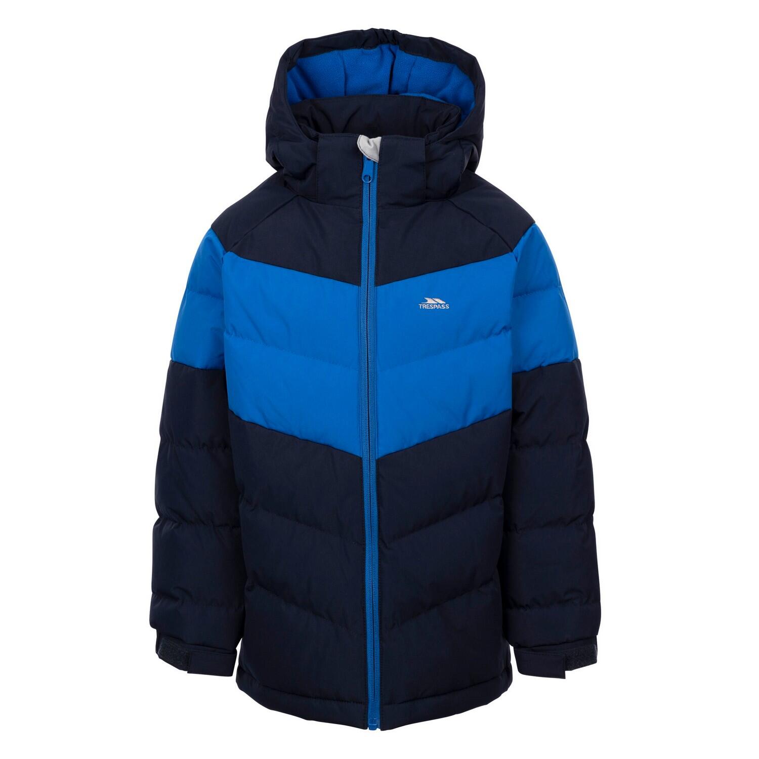Trespass - Veste Matelassée Aldery Enfant (bleu Marine) - Doudoune Duvet - Bleu - 3 À 4 Ans - Decathlon