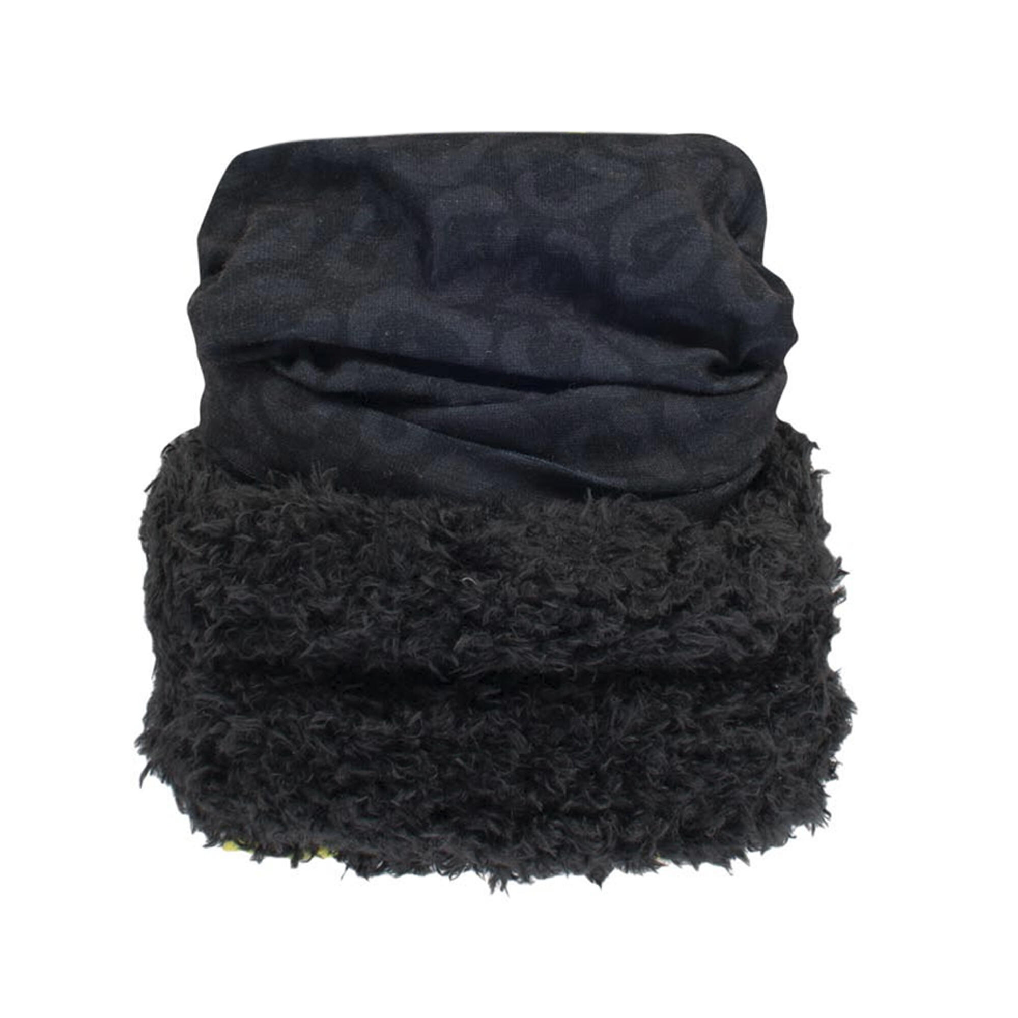 WomenLadies Diva Nackenwärmer Schlauchschal Damen Schwarz 2/4