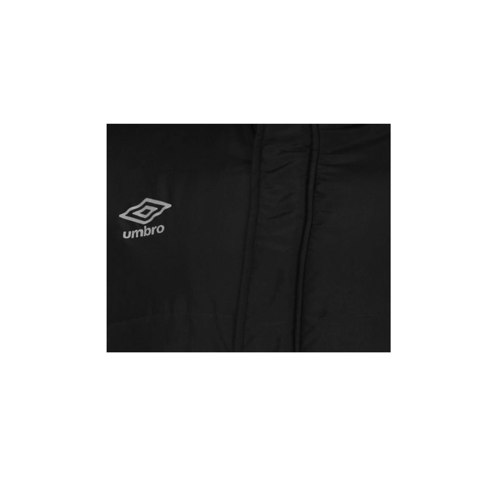 Childrens/Kids Water Resistant Padded Jacket (Black) 3/4