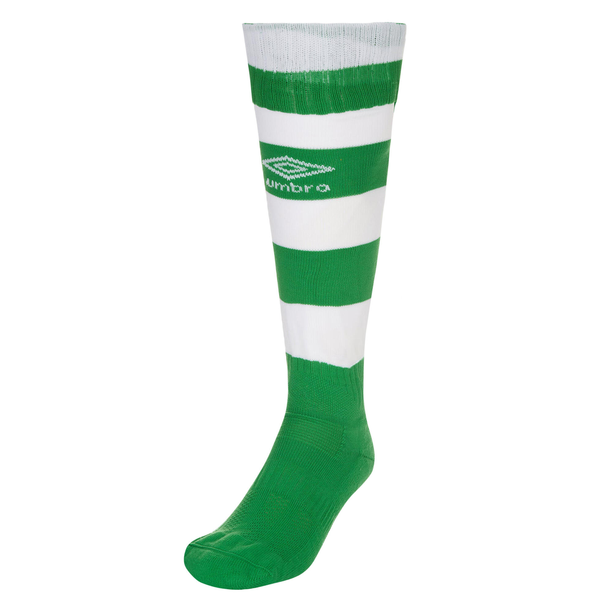 Men's HOOP Socks (Emerald / White)