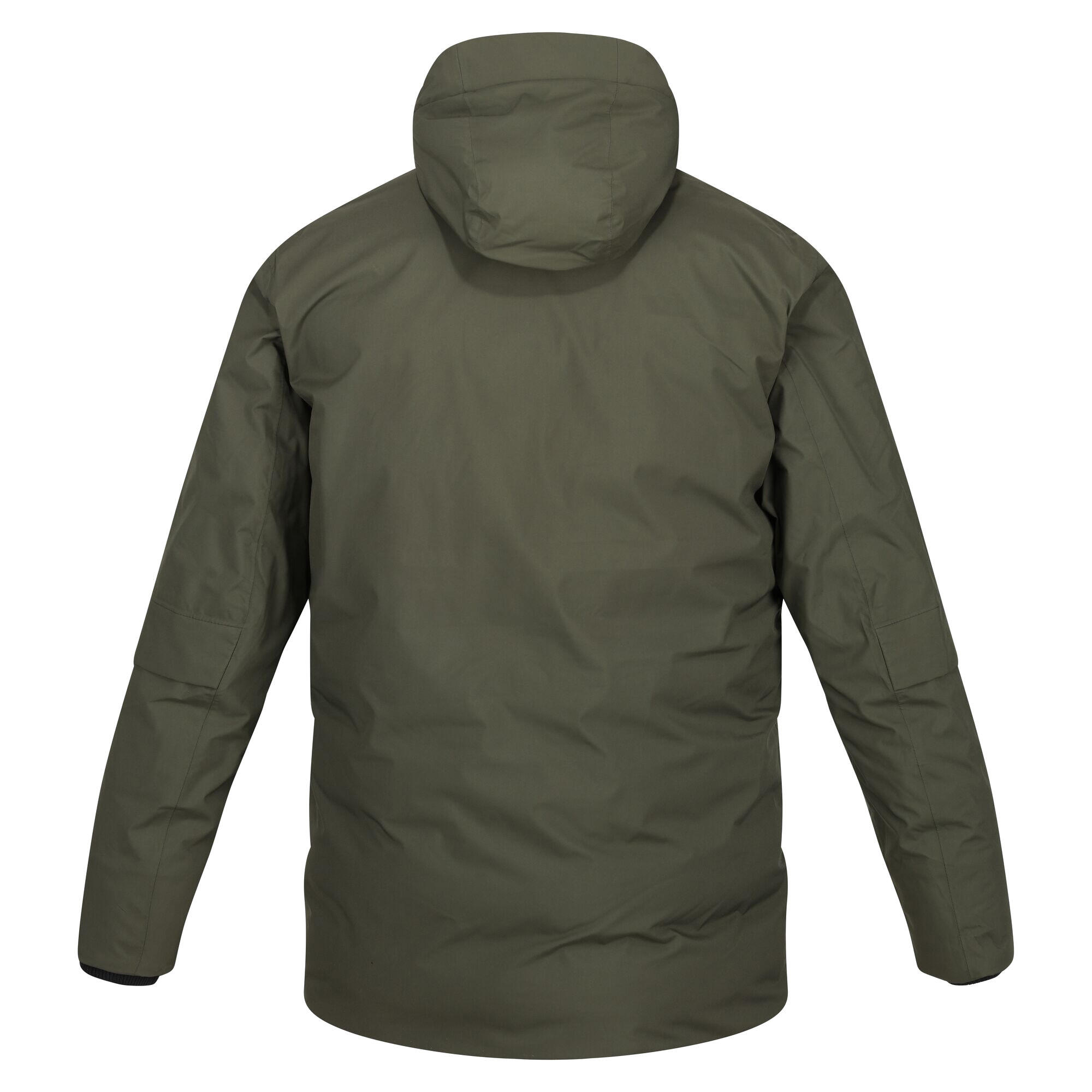 Mens Yewbank II Parka (Dark Khaki) 2/5