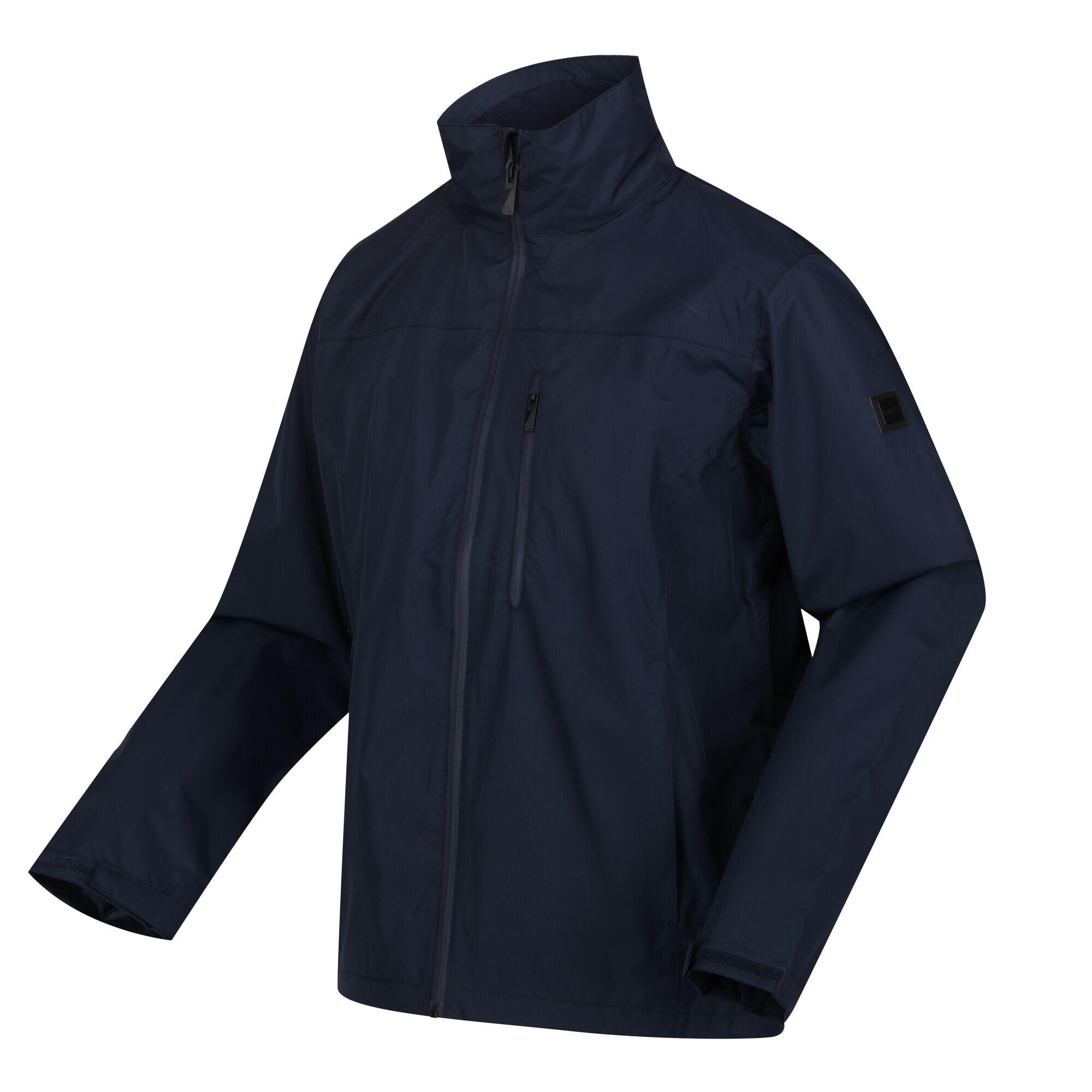 Giacca Impermeabile Uomo Regatta Moben Blu Navy 3/4
